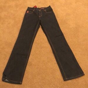 Guess Blue Straight Leg Jeans- new and never worn